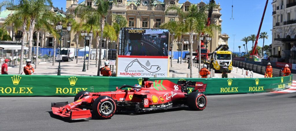 Monaco Formula 1 Grand Prix VIP Packages 2026. Formula 1 on the Monaco Grand Prix circuit in front of the Monte Carlo Casino